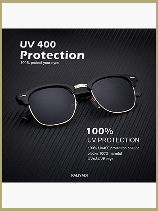 Polarized Sunglasses for Driving UV Protection Unisex Wrap Around main image 7
